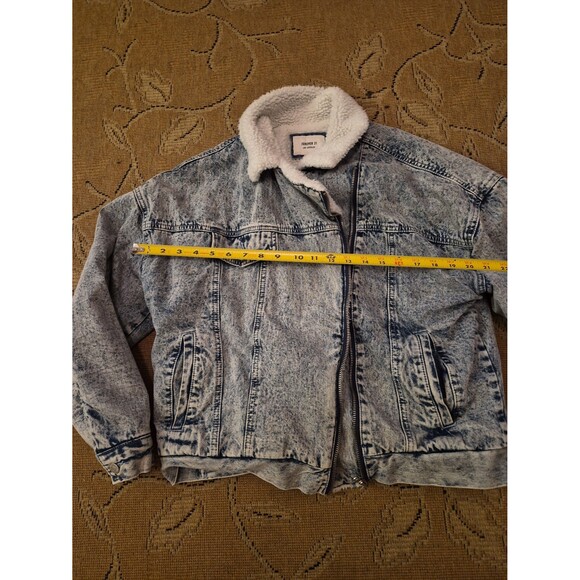Forever 21 sherpa jacket size L - Picture 5 of 6